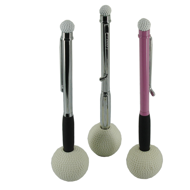 Golf Style Ballpoint pen Table Pen 1pc Golf style Metal Ball pen with