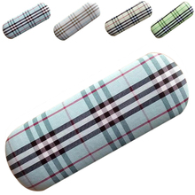 Eyeglasses Box Hard Plaid Eyewear Sunglasses Holder Case Bag Spectacle Case