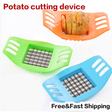Stainless Steel French Fry Fries Cutter Peeler Potato Chip Vegetable Slicer Cooking Tools Cutting Fries Kitchen Accessories