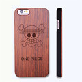 Retro One Piece Real Handmade Wood Case For Iphone 5 5s 6 6s 6 plus Wood