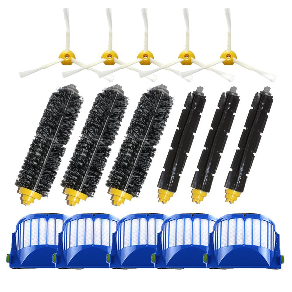 Гаджет  Filters and Brushes Replacement Kit for iRobot Roomba 500 600 Series (585 595 620 630 650 660 680 690) Vacuum Cleaning Robots None Бытовая техника