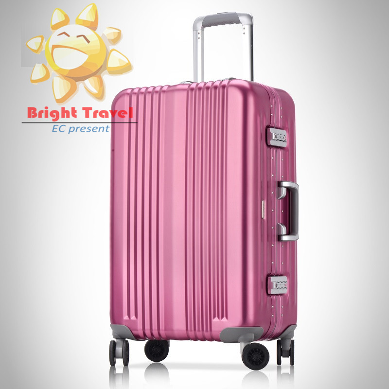 Aluminum Magnesium Alloy Business luggage, Metal hard case suitcase,Custom TSA lock luggage,Metal luggage,Rolling luggage