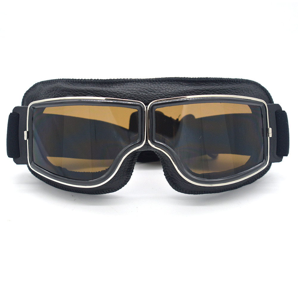 NEW Harley Style Motorcycle Goggles Pilot Motorbike ...