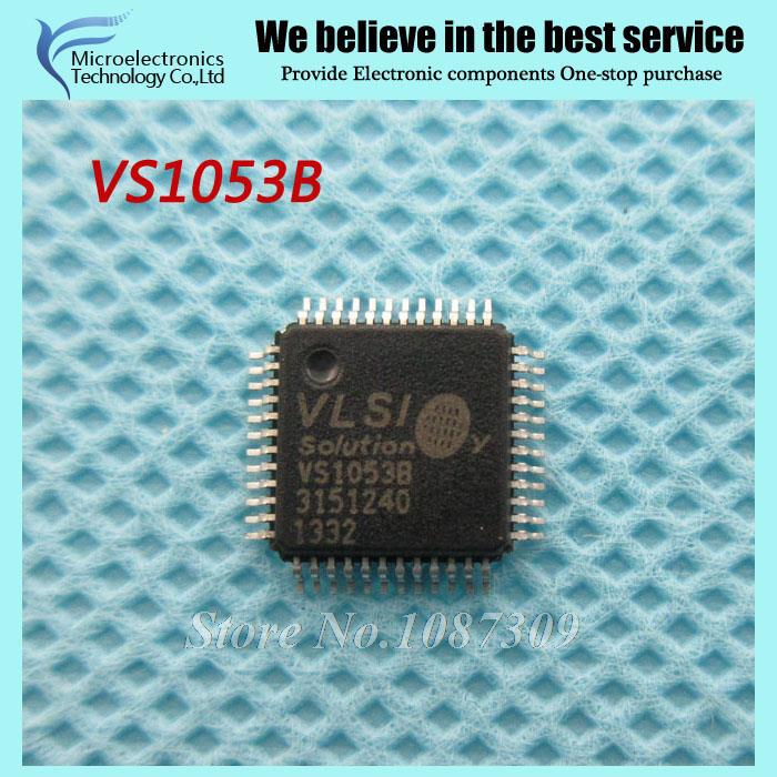 5PCS free shipping VS1053 VS1053B VS1053B-L QFP-48 Player & Recorder CODEC Chip 100% new original quality assurance