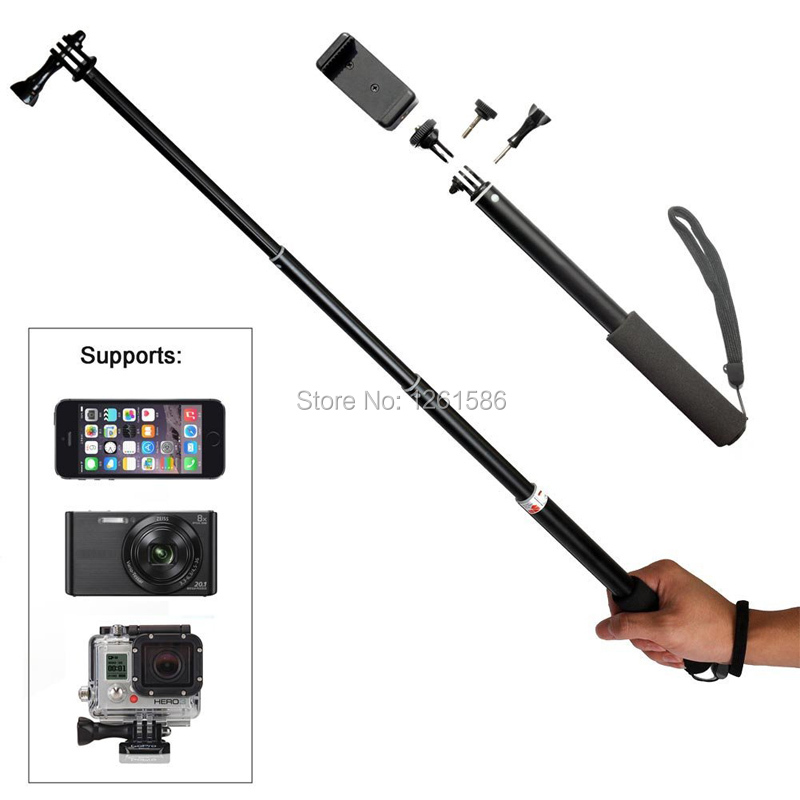 Selfie Stick Extendable Monopod+Tripod+Bluetooth Remote (17)