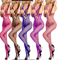 2016 Sexy lingerie hot women body stocking lace erotic lingerie hollow out babydoll perspective sexy costumes