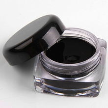 New Cosmetic Waterproof Eye Liner pencil make up black liquid Eyeliner Shadow Gel Makeup Brush Black