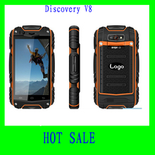 Waterproof Discovery V8 Android 4 4 3G GPS MTK6572 512 4G dual Core Waterproof Dustproof Shockproof