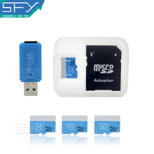 2015 New Fashion SFY High Speed Real Capacity Blue Love 8GB 16GB 32GB Memory Card TF
