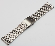 24mm 26mm 28mm 30mm Available Silver Stainless Steel Mens Metal Bracelet Watch Band Strap For DZ7221