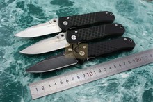 DC-A3 Chris Reeve UMNUMZAAN & U Sebenza Folding knife 8Cr15Mov stonewash Blade G10 handle camping/EDC/hunting knife gift box