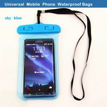 Waterproof mobile Phone Case Bag Pouch for iPhone 6 6s plus 5 5c 5s 4s for Samsung galaxy grand prime s6 s5 s4
