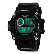 Skmei reloj Digital del deporte LED relojes hombres lujo marca hombre reloj S choque Relogio Masculino 2015 G estilo ejército militar reloj de pulsera