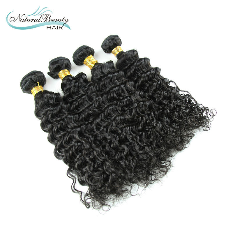 Brazilian Deep Curly Brazilian Virgin Hair Brazilian Deep Wave 4pcs,Brazilian Hair Extension virgin Human Hair Weave