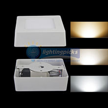 Free shipping 9W 15W 21W Round Square Led Panel Light Surface Mounted Downlight lighting Led ceiling