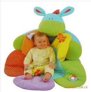 Chair Baby sofa Cosy Baby Seat Play Mat Nest cartoon cushion green Baby Chair Cute Security safety