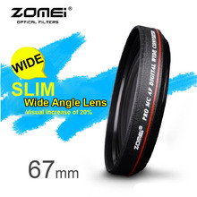 ZOMEI Ultra Slim 67mm 0.45x Wide Angle Filter Lens for Nikon Camera