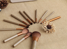 Professional 12pcs makeup brushes tools NK hand to make up for women beauty comestics brush set