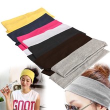 Wide Cotton Stretch Headband