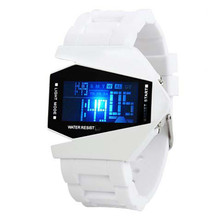 2015 Fashion creative digital watch Buzos hombre military watch colorful backlight fighter LED watch sport relogio