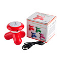 2016 new Mini electric head massager Handled Wave vibrator massager USB Battery Full Body Massager Relaxation