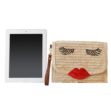Fashion Women’s Beach Soild Prints Messenger Bag Smiling Wallets For Women Handbags New Handbag Mini Women Flap Beach Bag Medium