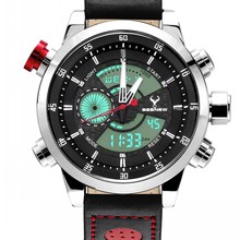 BESNEW Quartz Wristwatches Luxury Brand Men Military LED Digtal Analog Sports Watch clock for men Relogio