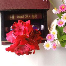 lackingone hot sale Bohemia Orchid Peony Flowers Hair Clips Hairpin Corsage Hair Jewelry Fashion Tiara 5