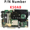 laptop motherboard for ASUS K40AB K40AD K40AF K50AB K50AD K50AF motherboard free shipping