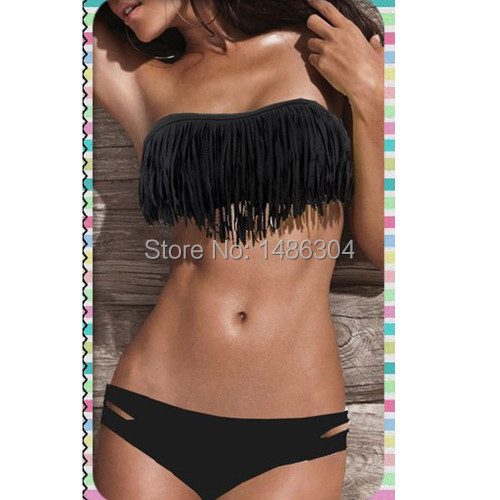 Hot-Sale-Swimwear-Women-Padded-Boho-Fringe-Bandeau-Bikini-Set-New-Swimsuit-Lady-Bathing-suit