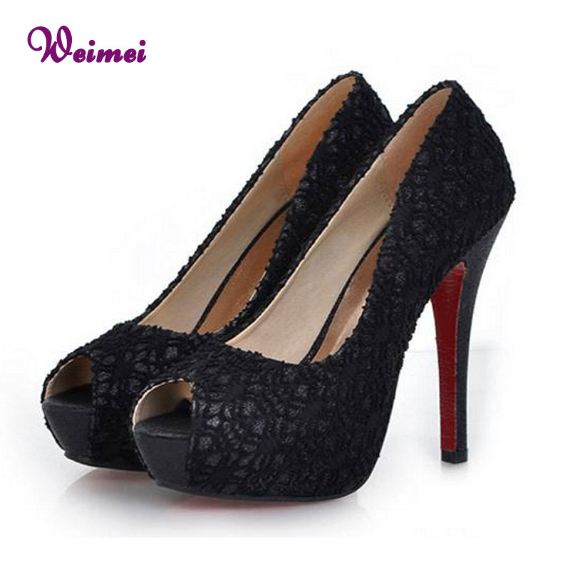 red bottom heels size 5