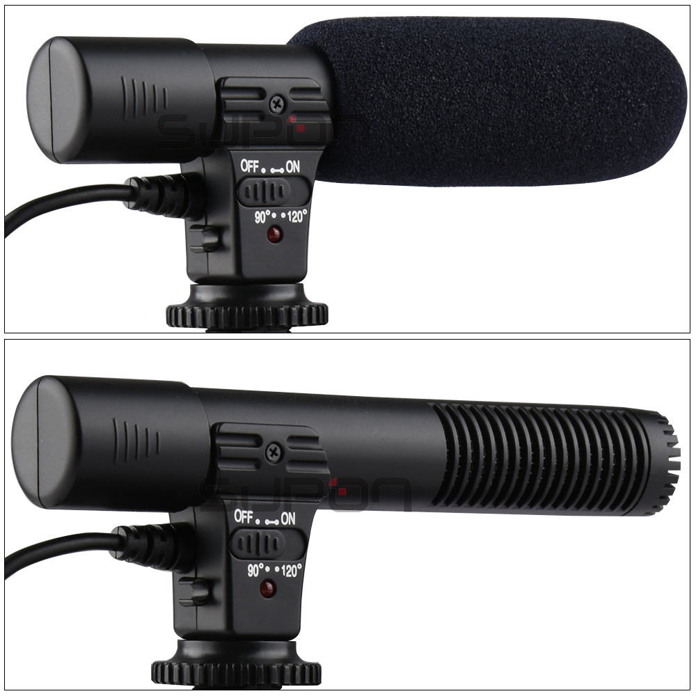 SUPON New MIC 01 DV Recording Stereo Microphone Mic For