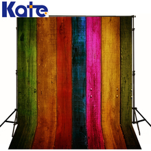 photography backdrops Rainbow colored walls wood brick wall backgrounds for photo studio