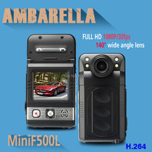 Ambarella Mini F500L Car DVR Camera Night Vision Full HD 1920x1080P 30fps H 264 Motion Detection