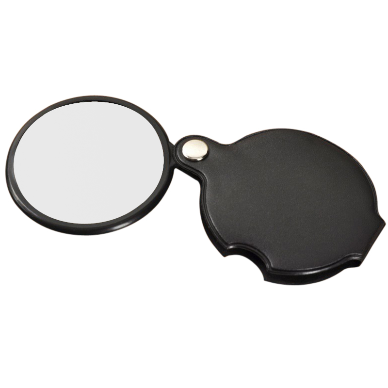 Mini Pocket 8X 60mm Folding Jewelry Magnifier Magnifying Eye Glass Loupe Lens  TB Sale