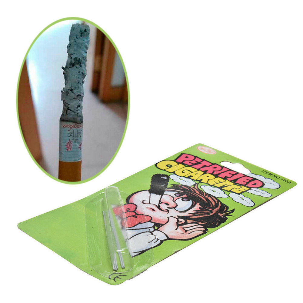 Adult Gag Toys Petrified Cigarette Trick Soot Funny