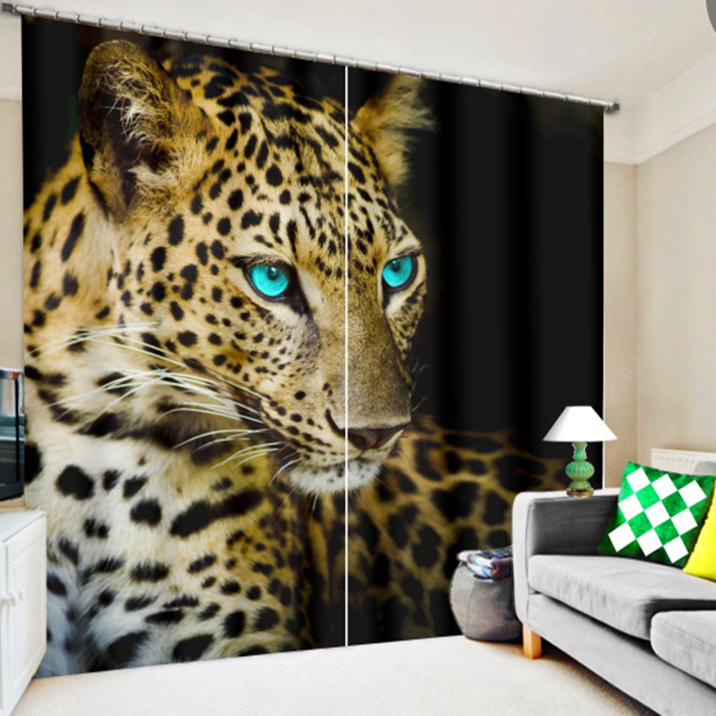 Compra cortinas de leopardo online al por mayor de China, Mayoristas de