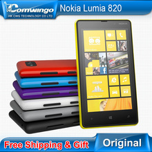 Original Unlocked Nokia Lumia 820 Refurbished 8MP Camera White Red Blue Yellow Black Free Gift Free