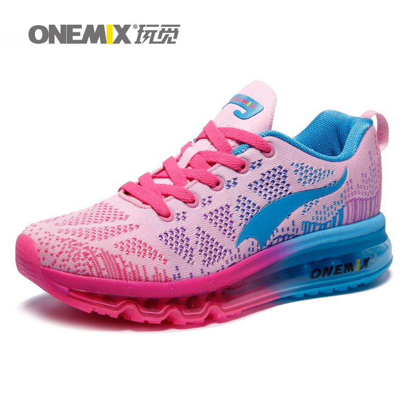 ONEMIX Brand Top Quality Women Running Shoes with Mesh Cushion Women Sport Shoes Girls Outdoor Sneakers Factory Direct Sale 1118