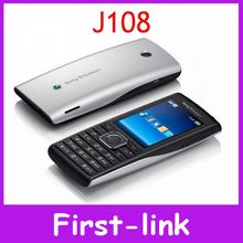 J108 Original Unlocked Sony Ericsson Cedar J108 mobile phone Bluetooth 2MP Camera Cell phone 1 year warranty Free