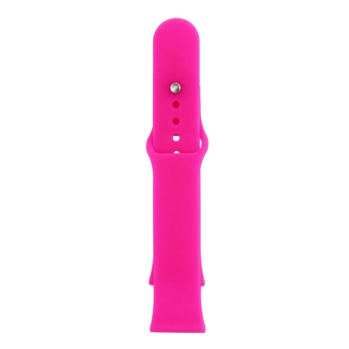 Pink Band 38mm Silicone Separated Watchband Replacement for Apple Watch