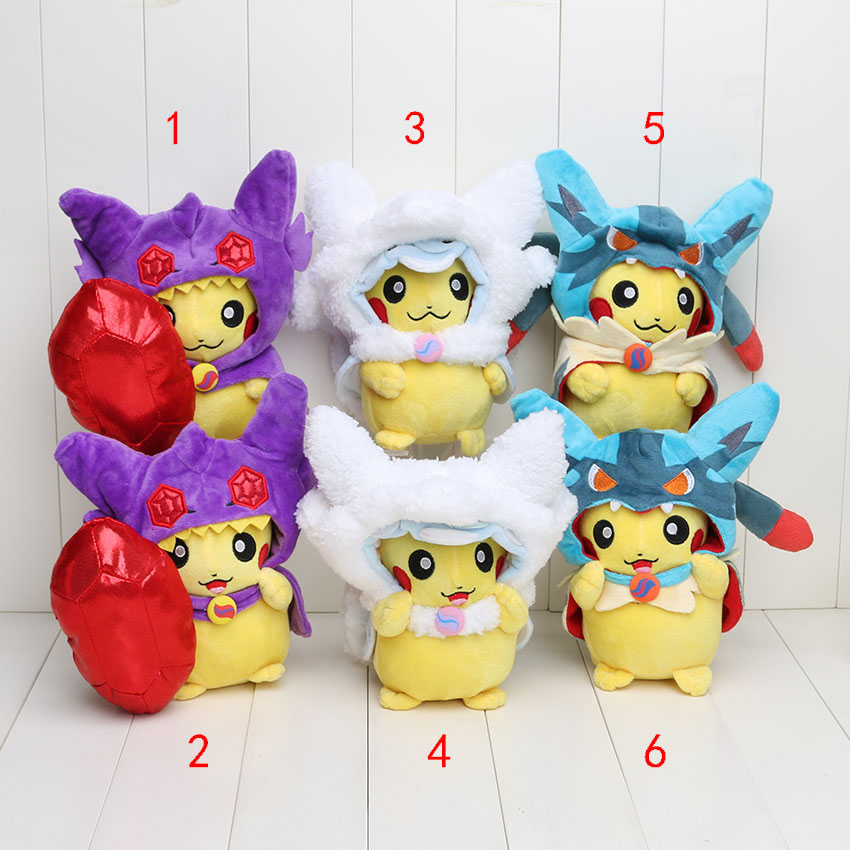 pikachu cosplay plush