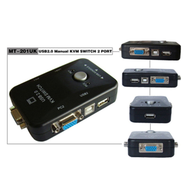 Mt-201uk kvm- 2 () USB 2    1  VGA      