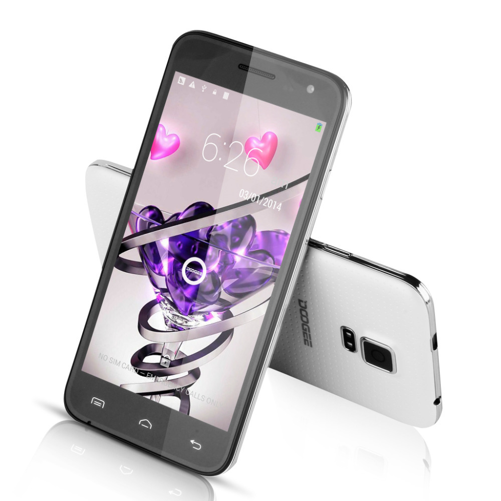 DOOGEE DG310 5 IPS Screen 3G Smartphone Android 4 4 MTK6582 1 3GHz Quad Core Mobile