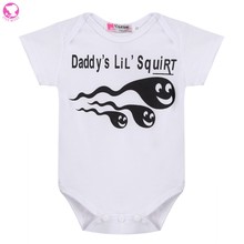 Hot Fashion Children Kids Boy Toddler O-neck Short Sleeve Letter Print Baby Suit Baby Clothes One piece Short Rompers ONESI
