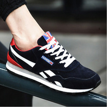 2016 New Men Casual Shoes Fashion Breathable Cushion Shoes Lacing Flat Shoes Plus Size 39-44 Free Shipping z20