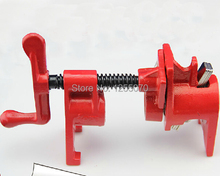 High Quality Heavy Duty Pipe Clamp Woodworking Rocker Type 1/2 Inch Pipe Clamp Fixture Carpenter Woodworking Tools Free Shipping
