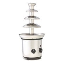 4 tiers home chocolate fountains chocolate fondue fountain with free shipping