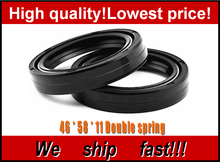 Motorcycle Front Fork Damper oil seal for KAWASAKI KX125 KX250 ZX-9R ZX9R 1998-2001 Shock absorber oil seal