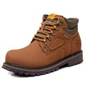 New 2014 Winter/Spring Men Shoes Leather Waterproof Snow Fur Ankle